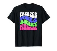 Crise du Congélo Absurdité Vibe Psychédélique Cool T-Shirt Graphique avec Valeur