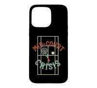 Crise du Tennis sur Le Terrain Moyen Coque pour iPhone 15 Pro Max