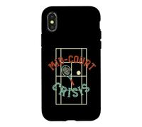 Crise du Tennis sur Le Terrain Moyen Coque pour iPhone X/XS
