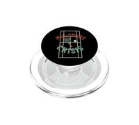 Crise du Tennis sur Le Terrain Moyen PopSockets PopGrip pour MagSafe