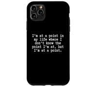 Crise existentielle Amusante Life Quote Quarter/Crise de la quarantaine Coque pour iPhone 11 Pro Max