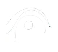 Crises de violon 4/4 set complet Steel E A D G String Remplacement Pièces Accessoires Sound Grade Grade pour les éducateurs pour débutants Musiciens durables Réactif Facile à