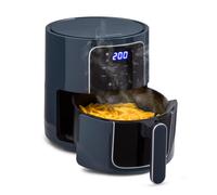 Klarstein Friteuse Sans Huile, Friteuse Compacte à Air Chaud 1400W à Chauffage Rapide pour la Cuisine, Airfryer 3.5L avec Ecran Tactile, Minuterie, Température Réglable, 8 Programmes de Cuisson