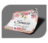 CrisPhy Autocollants personnalisables avec prénom et date, Invitation mariage, baptême, fiançailles, communion, anniversaire, fêtes, Vintage, Timbres
