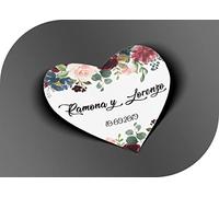 CrisPhy Autocollants vintage personnalisables avec nom et date pour invitations à un mariage, un baptême, des fiançailles, un anniversaire, une fête de Noël