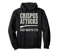Crispus Attucks 1770 Guerre révolutionnaire Premier Martyr Sweat à Capuche