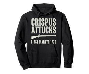 Crispus Attucks 1770 Guerre révolutionnaire Premier Martyr Sweat à Capuche