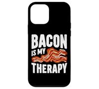 Crispy Mood Booster Bacon Is My Therapy Design Coque pour iPhone 12 mini