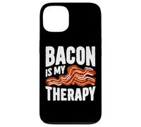 Crispy Mood Booster Bacon Is My Therapy Design Coque pour iPhone 13
