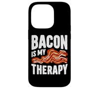 Crispy Mood Booster Bacon Is My Therapy Design Coque pour iPhone 14 Pro