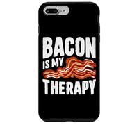 Crispy Mood Booster Bacon Is My Therapy Design Coque pour iPhone 7 Plus/8 Plus