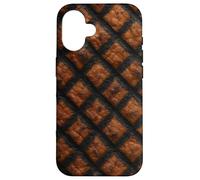 Criss-Cross Grill Marks Seared Meat Close-Up Print Coque pour iPhone 16