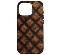 Criss-Cross Grill Marks Seared Meat Close-Up Print Coque pour iPhone 16 Pro