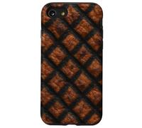 Criss-Cross Grill Marks Seared Meat Close-Up Print Coque pour iPhone SE (2020) / 7/8