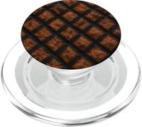 Criss-Cross Grill Marks Seared Meat Close-Up Print PopSockets PopGrip pour MagSafe