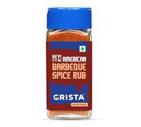 Crista American Barbeque Spice Rub | Mélange d'épices internationales | Assaisonnement barbecue pour légumes et paneer | Zéro ajout de couleurs, de remplissage, d'additifs et de conservateurs | 50 g