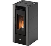 Poêle à granulés Cadel Cristal 6 | 5,5 kW Acier Anthracite