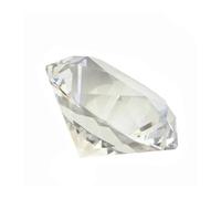 Cristal clair 30mm-200mm grande décoration artisanale en verre(60mm 1 piece)