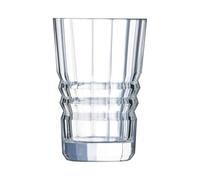 Cristal D'Arques Architecte Boîte de 4 verres hauts en verre adapté au réfrigérateur écologique