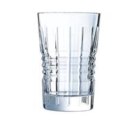 Cristal d'Arques - Collection Rendez-Vous - Lot de 4 Verres à Eau 36 cl en Kwarx - Transparence et Brillance Exceptionnelles et Durables - Solidité Supérieure - Sans Plomb - Fabriqué en France