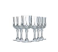 Cristal d'Arques Paris Verre à Liqueur Longchamp 6 cl Lot de 6