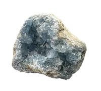 Cristal de Célestin | 1,79 kg I 12 x 9 x 11 cm I Cristaux bleus | Qualité supérieure | Pièce unique I Masterpiece I Madagascar