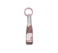 Cristal embelli compact avec séparateurs idéal pour le maquillage ou les bijoux artistiques tissés à la main strass sac à main accessoire pour le stockage de bouteilles et articles d'usage quotidien