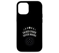Cristal Lune Prêtresse Mystique Phase Lune Sorcière Esthétique Coque pour iPhone 12/12 Pro