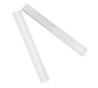 Cristal Maillet de Bol Chantant Bâtonnet Musical 2 Pièces | Usage Yoga et Bains Sonores, Forme Distinctive, avec Pochettes, pour Bols en Cristal