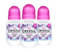 Cristal Minéral Déodorant Roll-On, Non Parfumées, 0,1 L (Lot De 3)