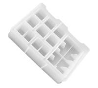 Cristal Moule en Silicone DIY pour Boîte à Rouge à Lèvres | Haute Transparence, Flexible et Facile à Nettoyer, Résine Époxy, Loisirs Créatifs et Bijouterie
