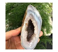 Cristal naturel brut 1 pièces Agate améthyste cristal grotte cristal spécimen ameublement décoration pierre et cristal Reiki PEIQIYIN (Color : 80-120g, Size : 480-580g)