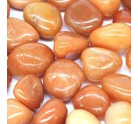 Cristal Naturel Orange Aventurine irrégulière en Pierre tombée en Pierre en Crystal minéral Aquarium minéral (Taille: 500g)