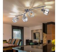Cristal Plafonniers Verre Spot Pivotant Ess Chambre Chrome Spot Lampe