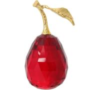 Cristal, Poire, Verre, Presse-Papier, Photographie, Accessoires, Souvenirs De Vacances, Amis, Cadeaux, Décorations pour La Maison, Red, 1pc