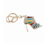 Cristal Porte-clés, Talon Haut Forme Pendentif, Unique Charme pour Sac À Main et Décoration De Vacances