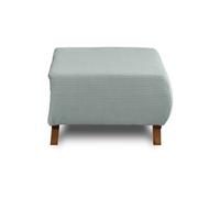Cristal - pouf modulable - 65 cm - en velours côtelé - Bleu