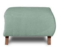 Cristal - pouf modulable - 65 cm - en velours texturé - Bleu