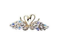 Cristal Swan Cheveux Barrettes pour Femmes Épingles À Cheveux Clip De Mariage Chapeaux Filles Cheveux Accessoires Bijoux ClipsLe merveilleux