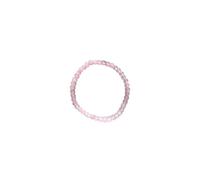 CRISTAL THERAPIE&NBSP;-Bracelet quartz rose 4mm