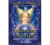 Cristales y ángeles: Libro guía y 44 cartas oráculo
