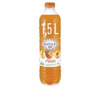 CRISTALINE - Au Jus De Peche 1.5L - Lot De 4 - Vendu Par Lot