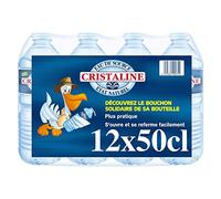 Cristaline – Eau de source naturelle – 12 x 50 cl