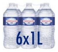 CRISTALINE - Eau De Source Naturelle Pack De 6X1L - L'unité