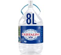 Fontaine eau de source Cristaline bouteille 8 L
