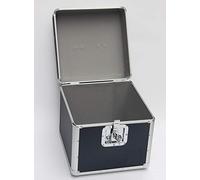 Cristalray Mallette DJ pour 70 à 100 disques - 36 x 39 x 35 cm - Noir