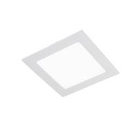 CristalRecord 02-107-12-400 - Spot downlight, LED extra-plat, carré, 12 W, lumière neutre, 4000° K, couleur blanche