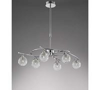 Cristalrecord - Plafonnier 6 lumières LOTTO CROMO CR 046-2195-6-016 - CR 046-2195-6-016
