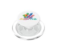 Cristaux Arc-en-Ciel Crystal Pride - Pierres précieuses de guérison PopSockets PopGrip pour MagSafe
