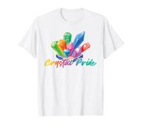Cristaux Arc-en-Ciel Crystal Pride - Pierres précieuses de guérison T-Shirt Graphique avec Valeur